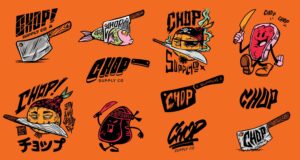 chop supply co logos