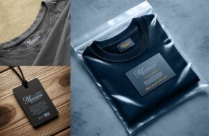 Montana Print and stitch t-shirts