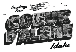 CoeurdAlene Illustration